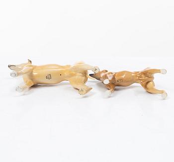 A pair of figurines, Beswick, England, 1970s.