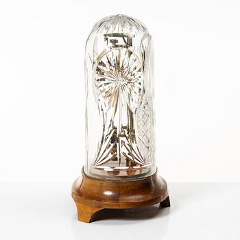 Table clock, Bulle patent, first half of the 20th century.
