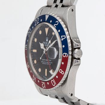 ROLEX, Oyster Perpetual, GMT-Master (Swiss-T<25), Chronometer, armbandsur, 39 mm,