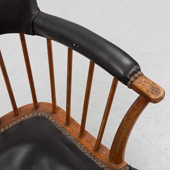 Josef Frank, an armchair, model 789A, "Captain's Chair", Firma Svenskt Tenn, 1960s.