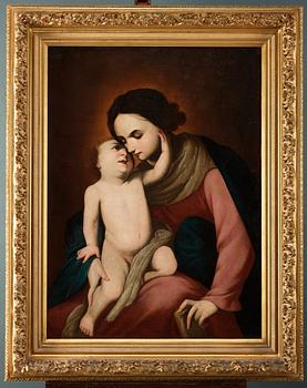 Massimo Stanzione, The Virgin with the Child.