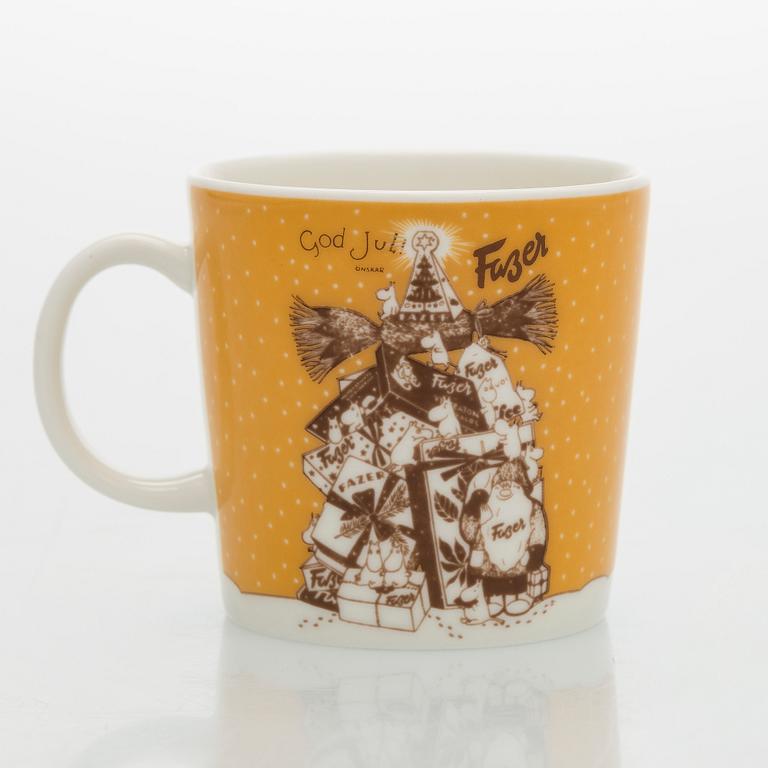 Muumin-mug, porcelain, 'Fazer Café', Moomin Characters, Arabia 2004, numbered 68/400.