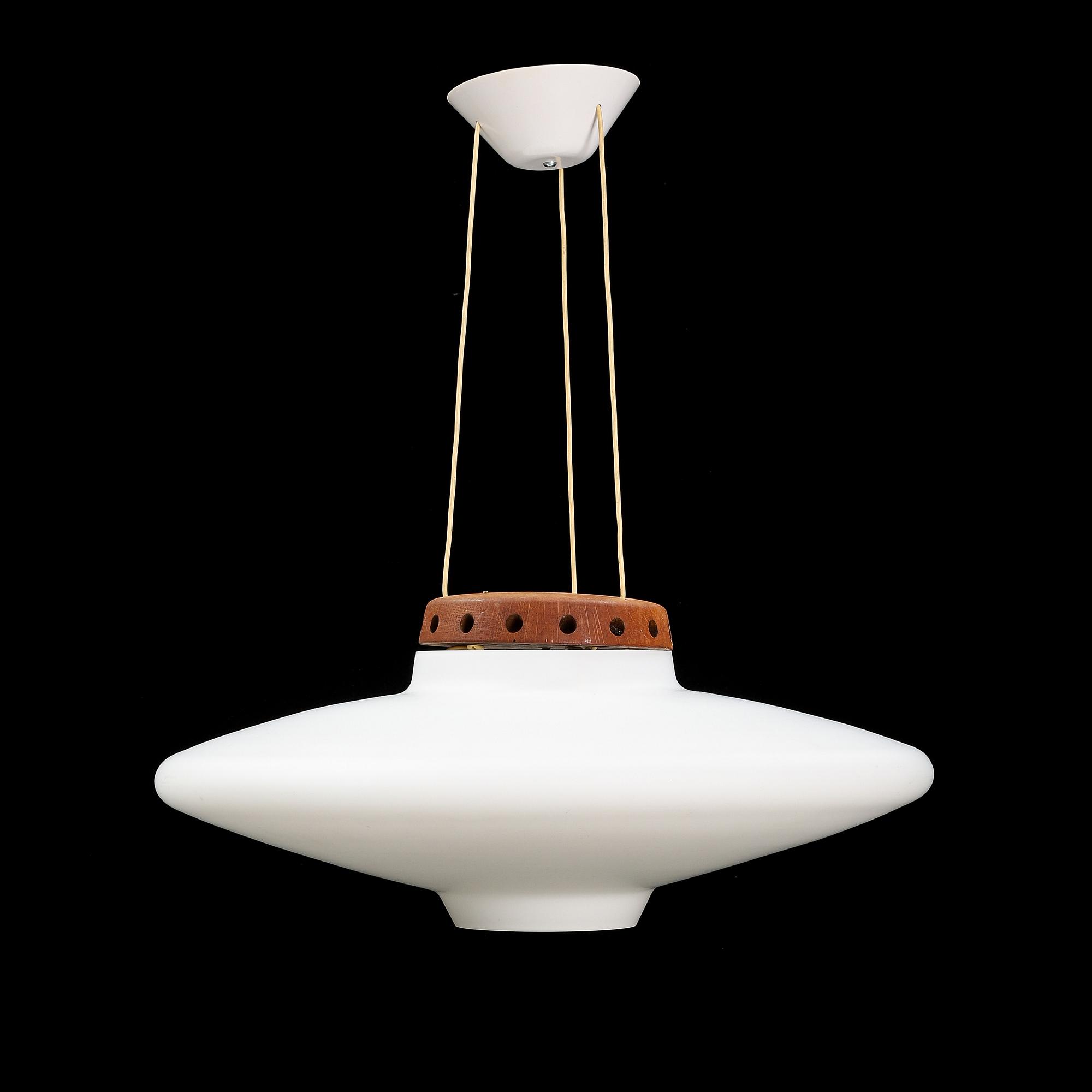 Uno & Östen Kristiansson, taklampa, "Ufo", modell 565, Luxus, 1960-tal.