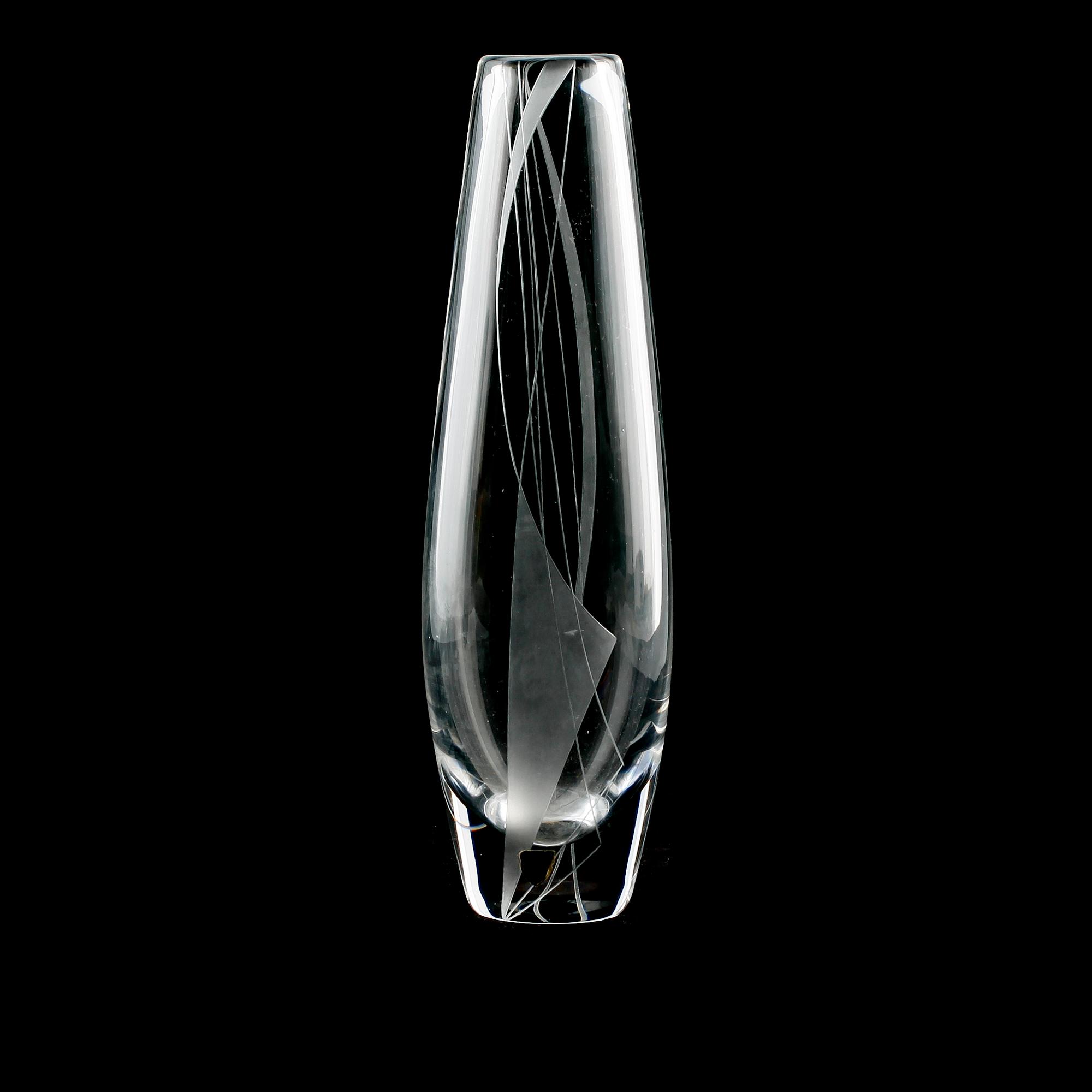 VAS, glas, Sven Palmqvist, Orrefors.