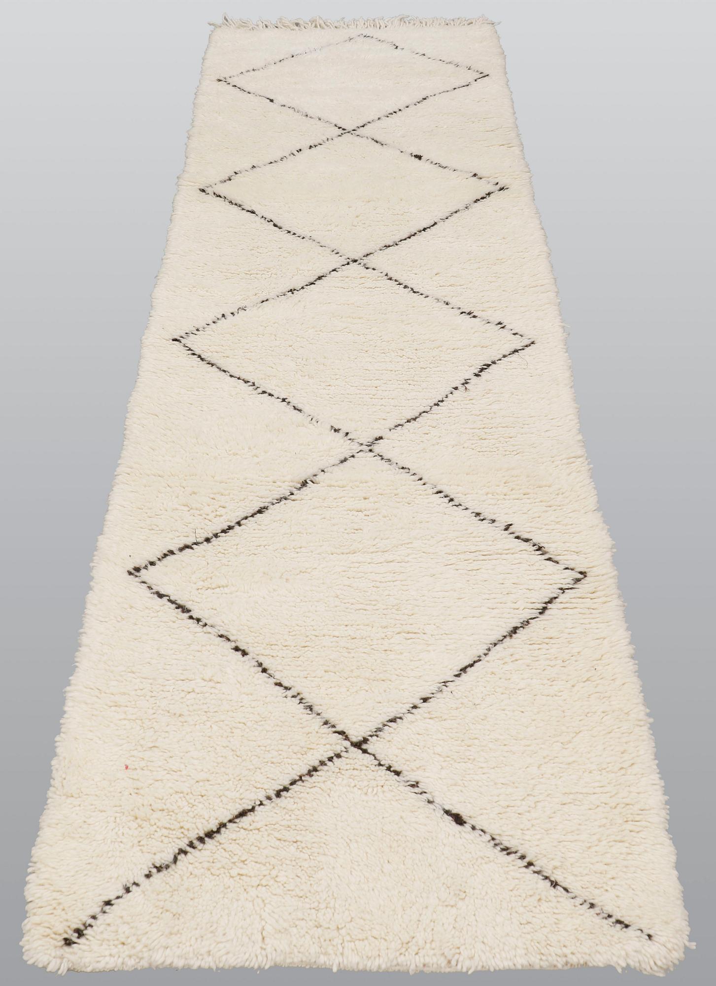 A runner, Morocco, ca 290 x 82 cm.