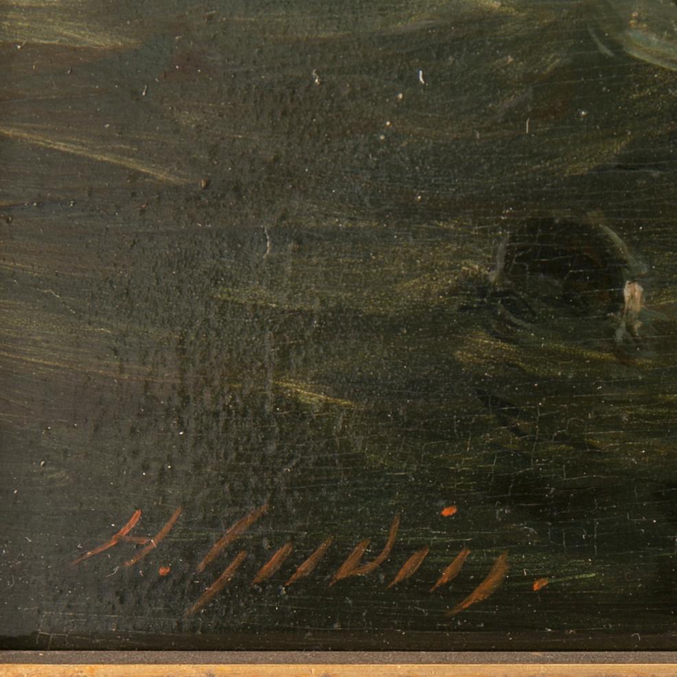 HENRIETTE HERMINIE GUDIN, oil on panel, signed.