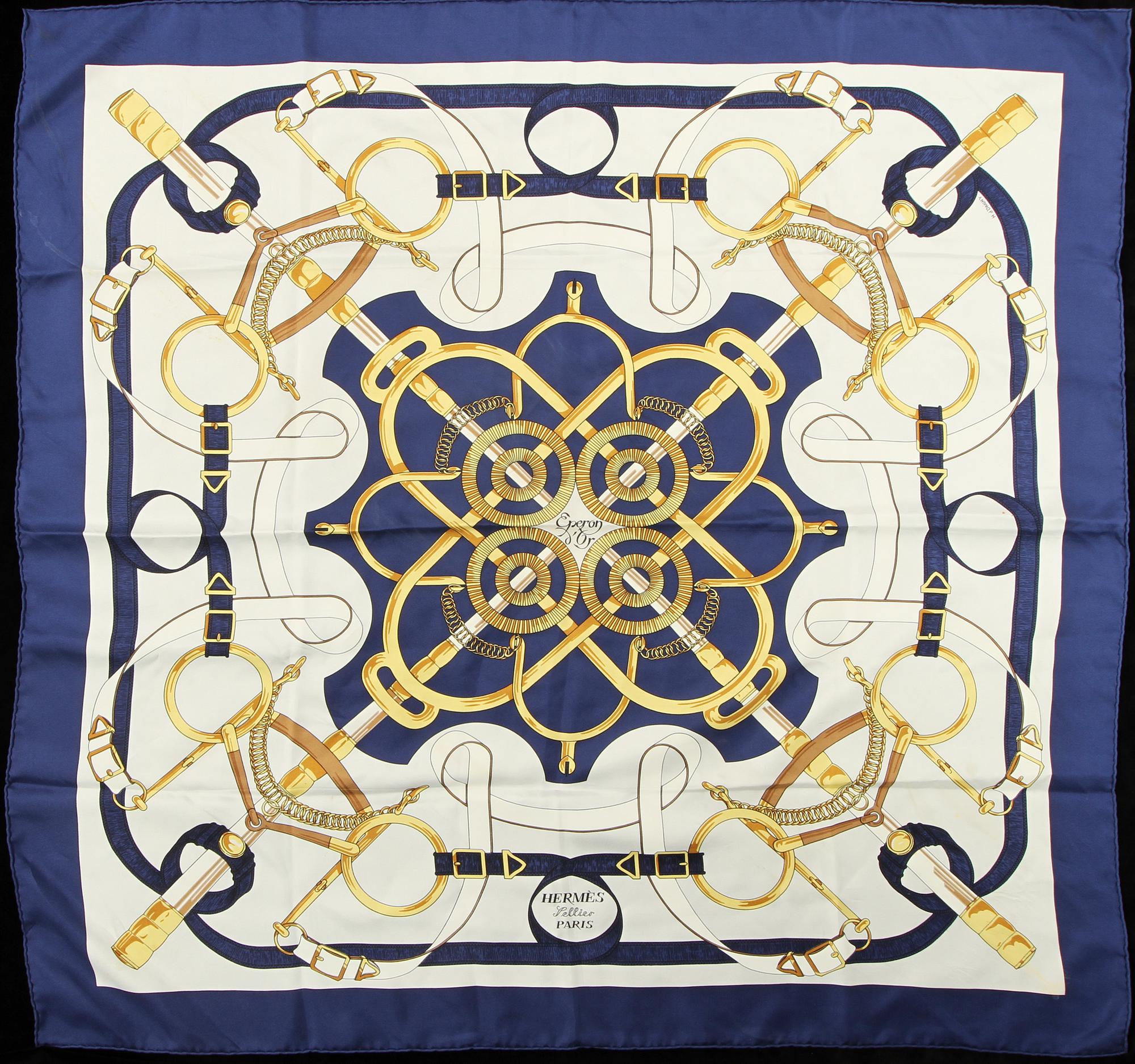 SCARF, "Eperon d'or", Henri d'Origny, Hermès, Paris.
