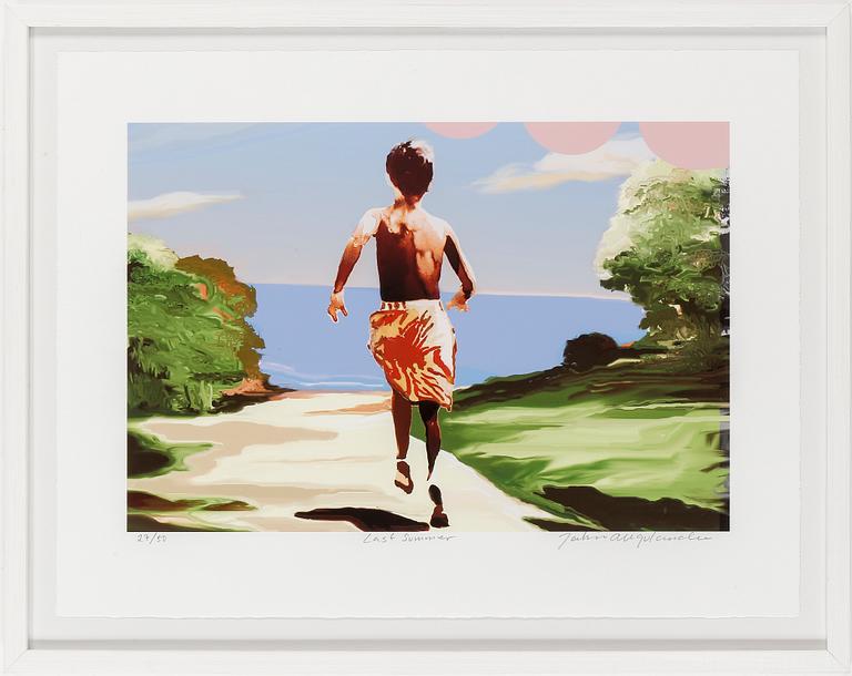 JOAKIM ALLGULANDER, gicleetryck, signerad och numrerad 27/50.