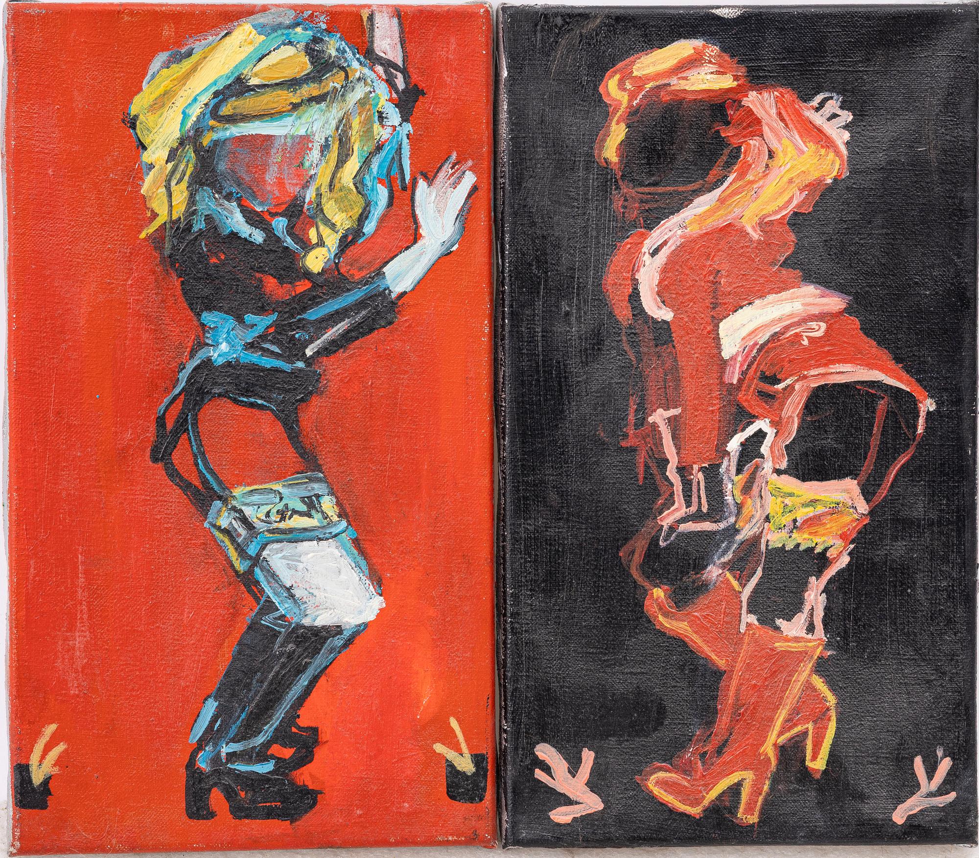 Elin Källman, Untitled, diptych.