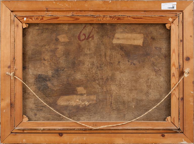 OKÄND KONSTNÄR, olja på duk, 1700/1800-tal.