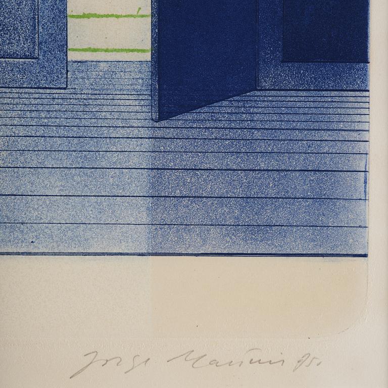 Jorge Martins, Untitled from: "Hommage aux Prix Nobel" (The Nobel Prize Portfolio).