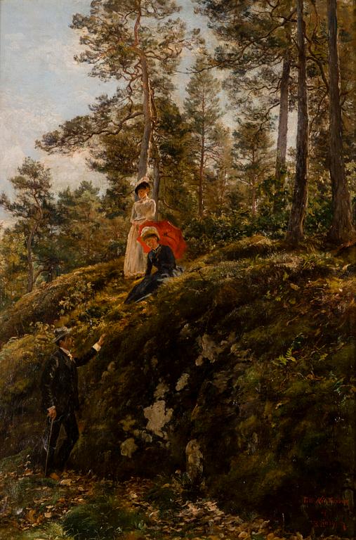 Berndt Lindholm, ON A CLIFF.