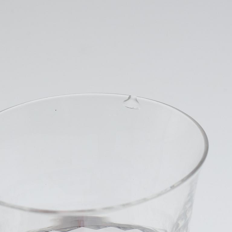 INGEBORG LUNDIN, glasservis, 38 delar, glas, "Silvia", Orrefors.