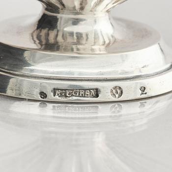 Erik Löfgren, gräddkanna, silver, (verksam 1786-1796) Umeå. Gustaviansk.