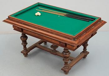 MATSALSBORD / CARAMBOLE BORD, nyrenässans, 1800-talets slut.