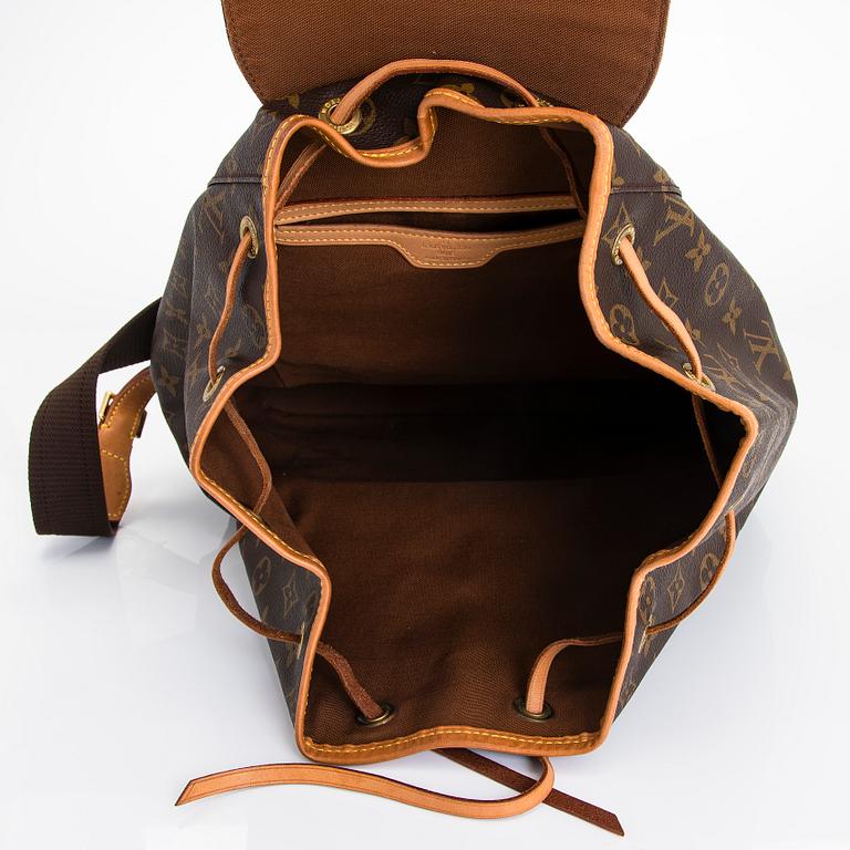 Louis Vuitton, a Monogram Canvas 'Montsouris' backpack.