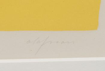 PIERRE OLOFSSON, färglitografi, signerad och numrerad 156/250.