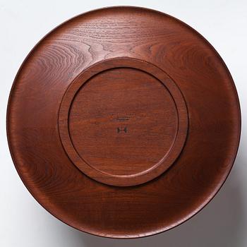 Hans J. Wegner, a teak fruit table "JH586", by cabinetmaker Johannes Hansen, Denmark 1950's-60's.