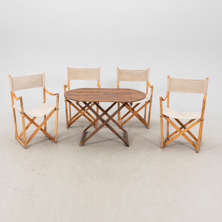 Mogens Koch, trädgårdsmöbler 5 dlr.