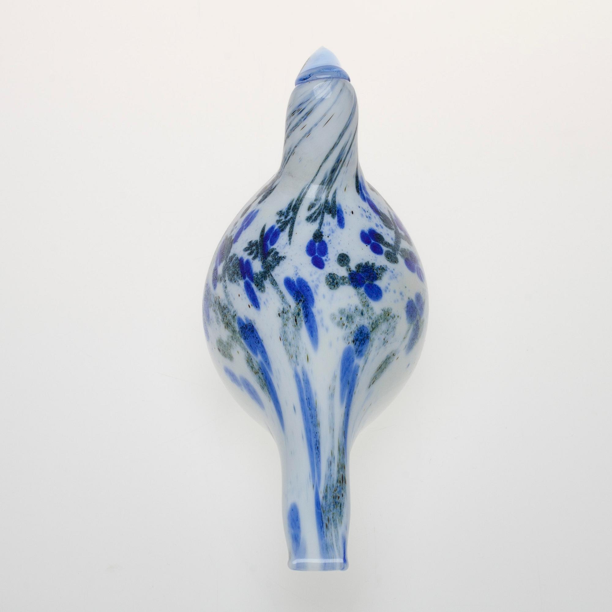 FIGURIN, glas, signerad O. Toikka, Nuutajärvi.