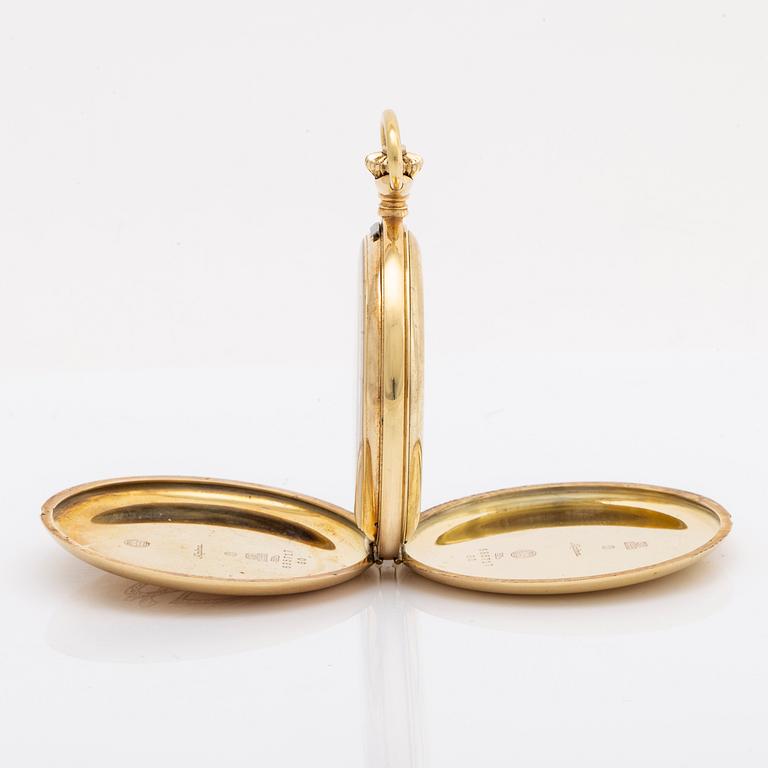 ALPINA, pocket watch, savonett, 51 mm.
