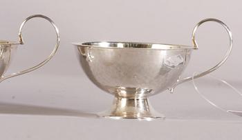 PUNCHMUGGAR, 8 st. Silver. CESON, Göteborg.