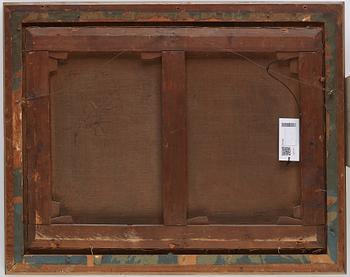 Marie Emmanuel G Comoy, olja på duk, signerad.