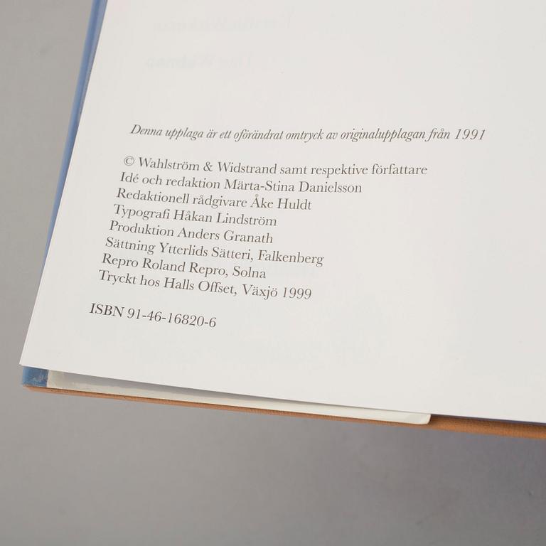4 books on Swedish glass and porcelain.