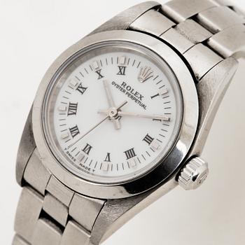 Rolex, Oyster Perpetual, armbandsur, 25 mm.