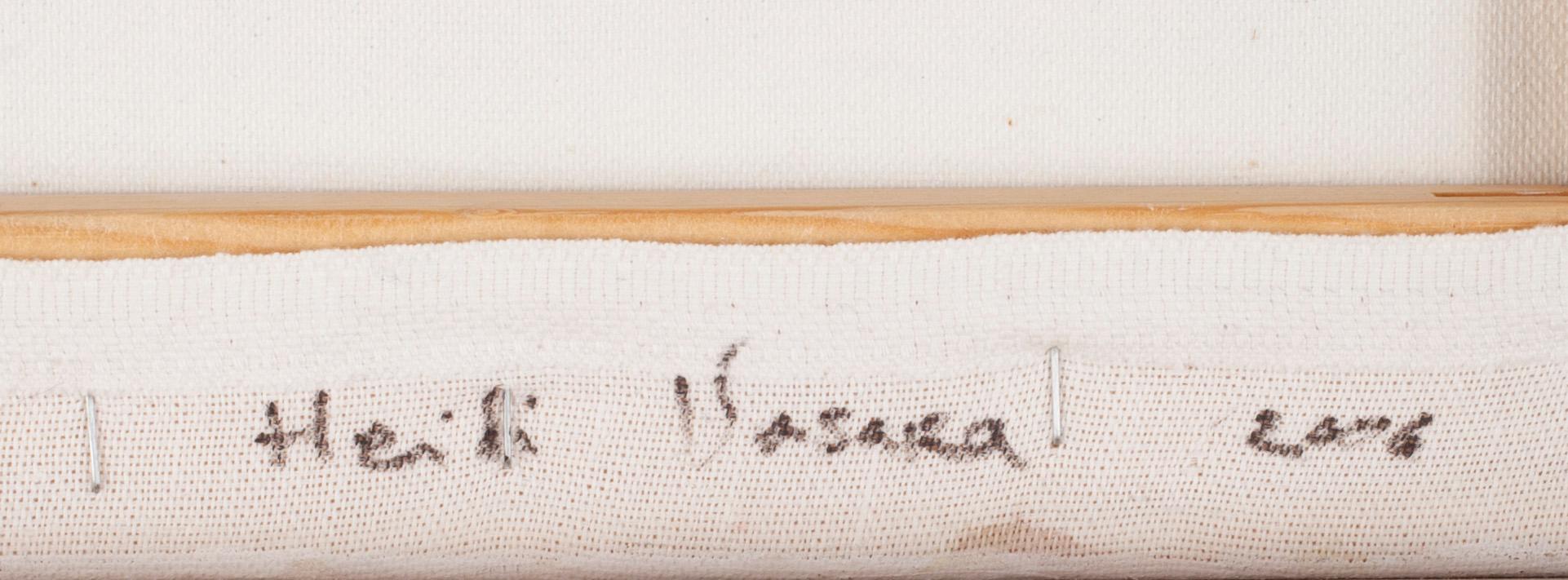 HEIDI VASARA, olja på duk, signerad och daterad 2006 a tergo.