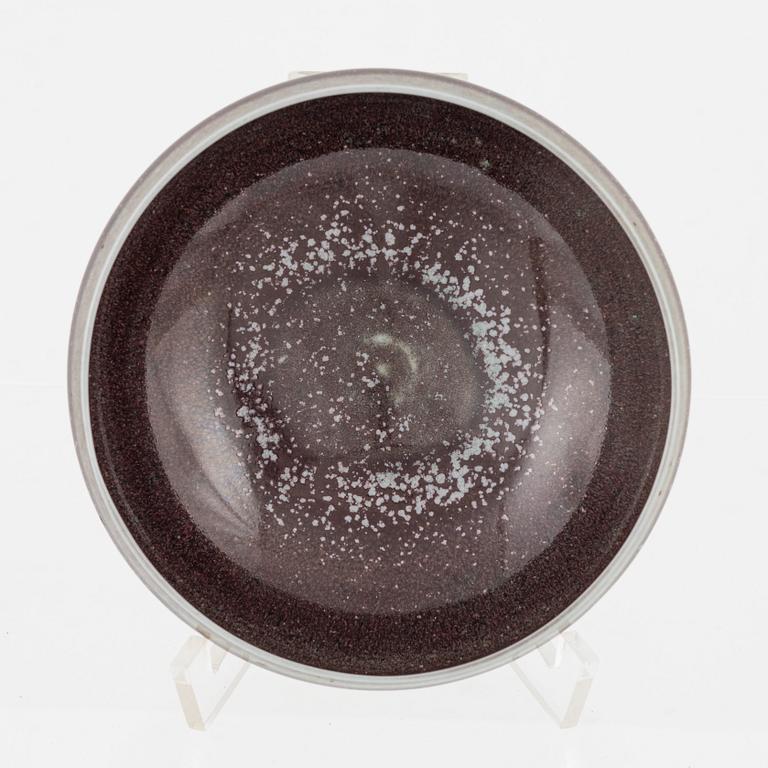 Berndt Friberg, a stoneware bowl, Gustavsbergs studio, 1970.