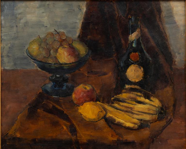 Albert Hoffsten, "Stilleben med frukt II".