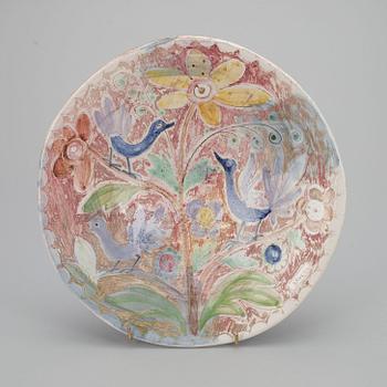 SKÅL, keramik, Rut Bryk, signerad och daterad 1943/1944, Arabia.