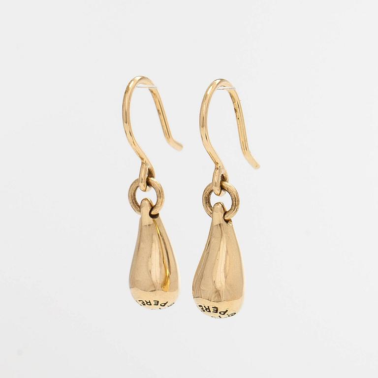 Tiffany & Co, Elsa Peretti, korvakorut, "Teardrops", 18K kultaa.