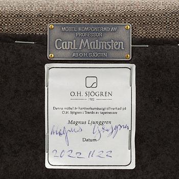 Carl Malmsten, soffa, "Lundeqvist PG", AB O.H. Sjögren, 2022.