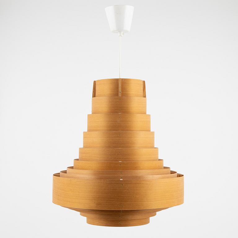 Hans-Agne Jakobsson, a wooden ceiling light, T667, Ellysett, Markaryd.