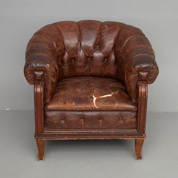 NOJATUOLI, Chesterfield-malli, 1900-luvun alkupuoli.