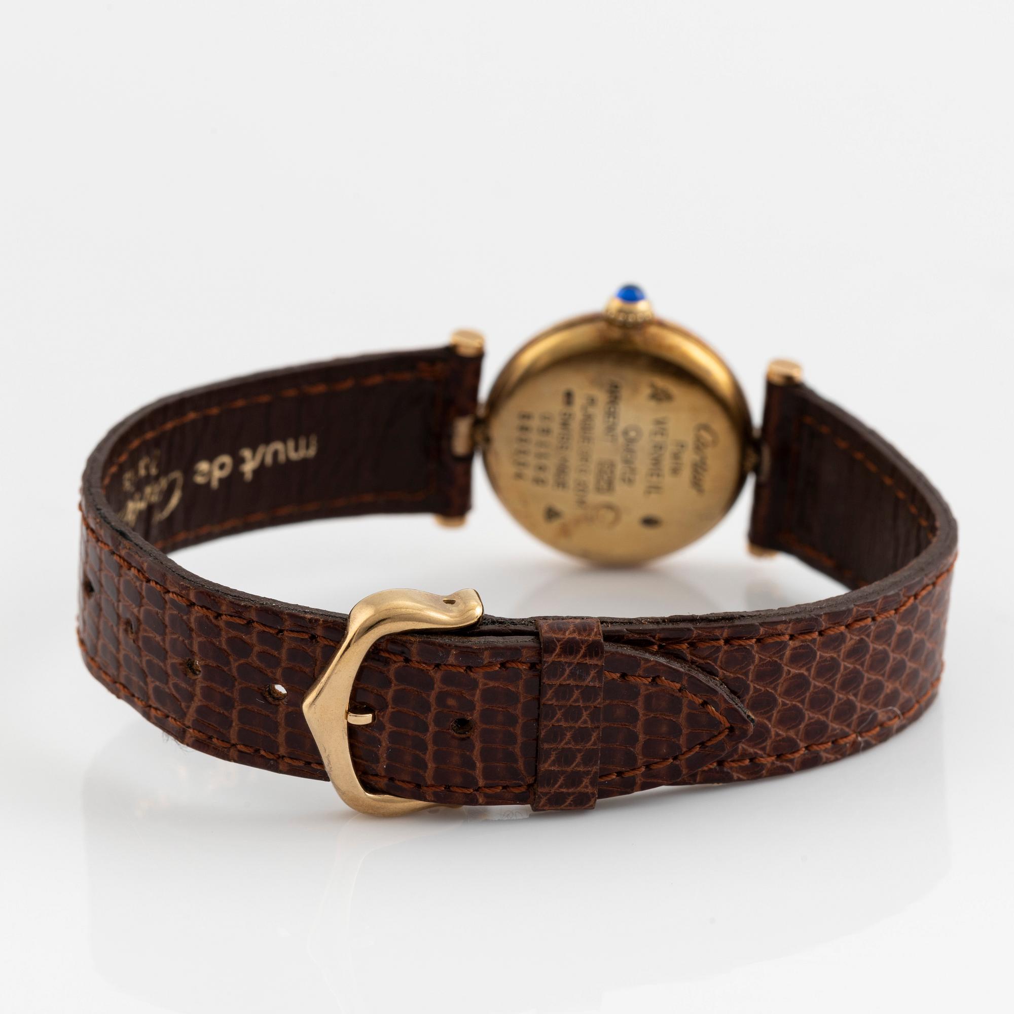 must de Cartier, VLC, wristwatch, 24 mm,