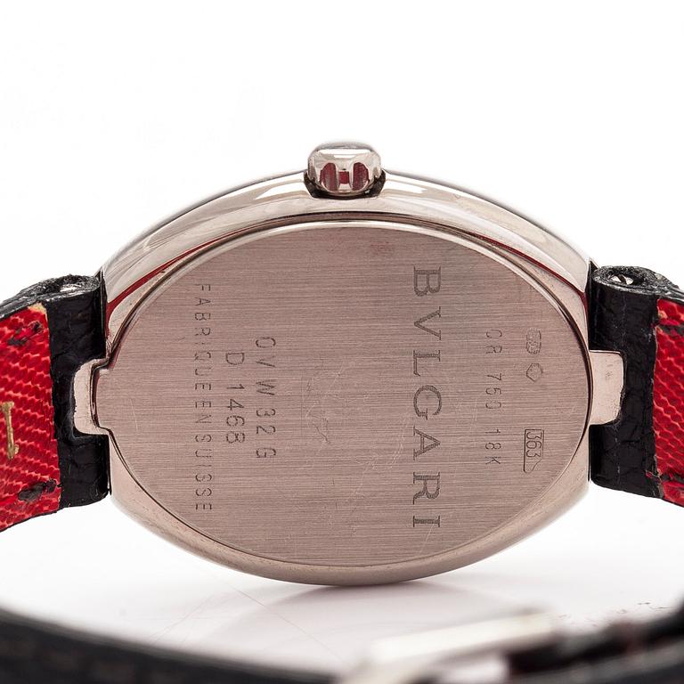 Bulgari, Ovale, rannekello, 23,5 x 32 mm.