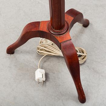 A two light floor lamp, second half of the 20th century.