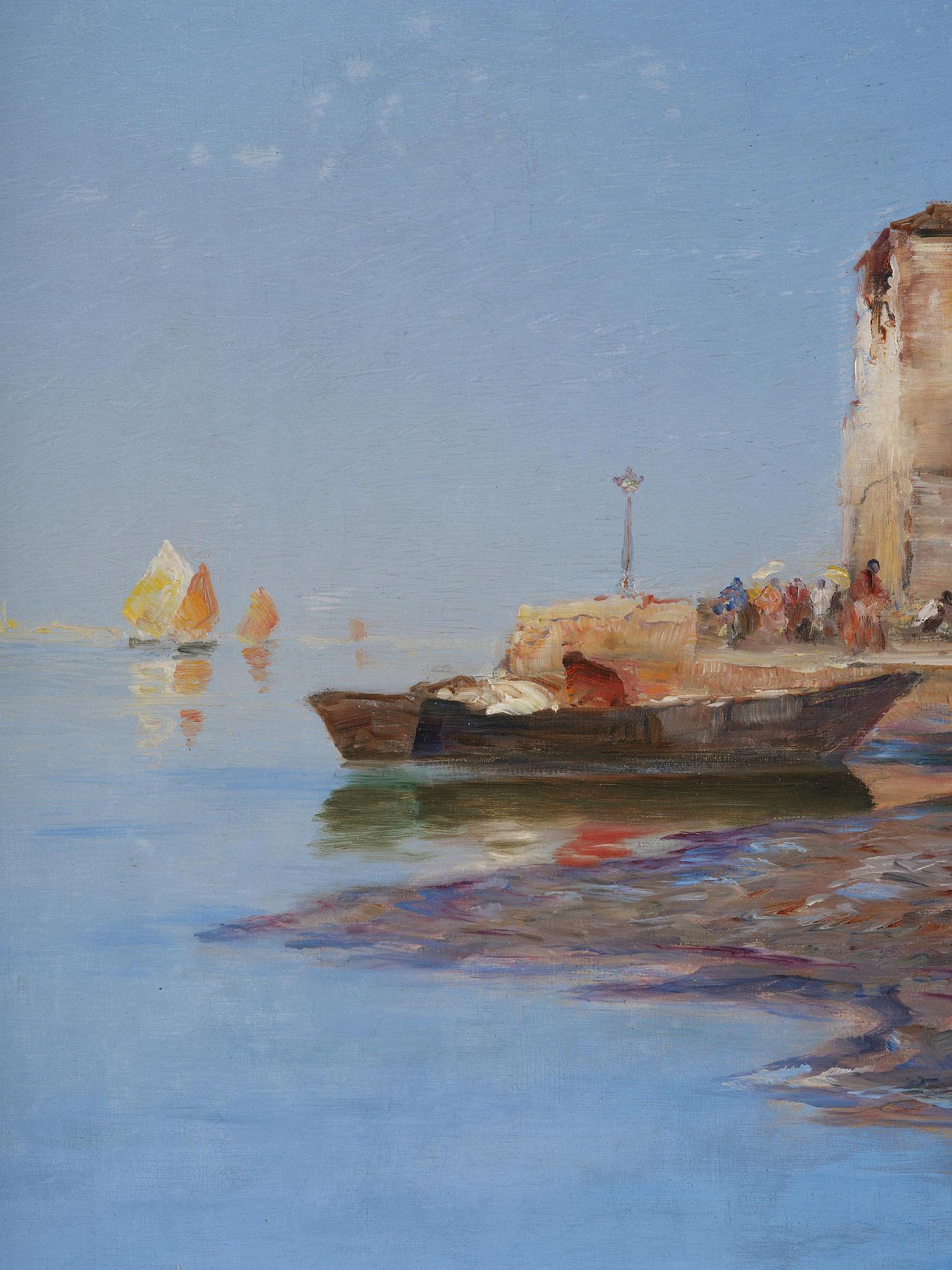 Wilhelm von Gegerfelt, Canal, Venice.