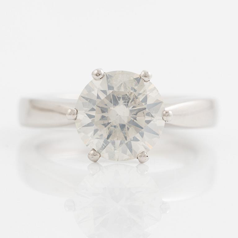 Ring, Atelier ajour, 18K white gold with brilliant-cut diamond.