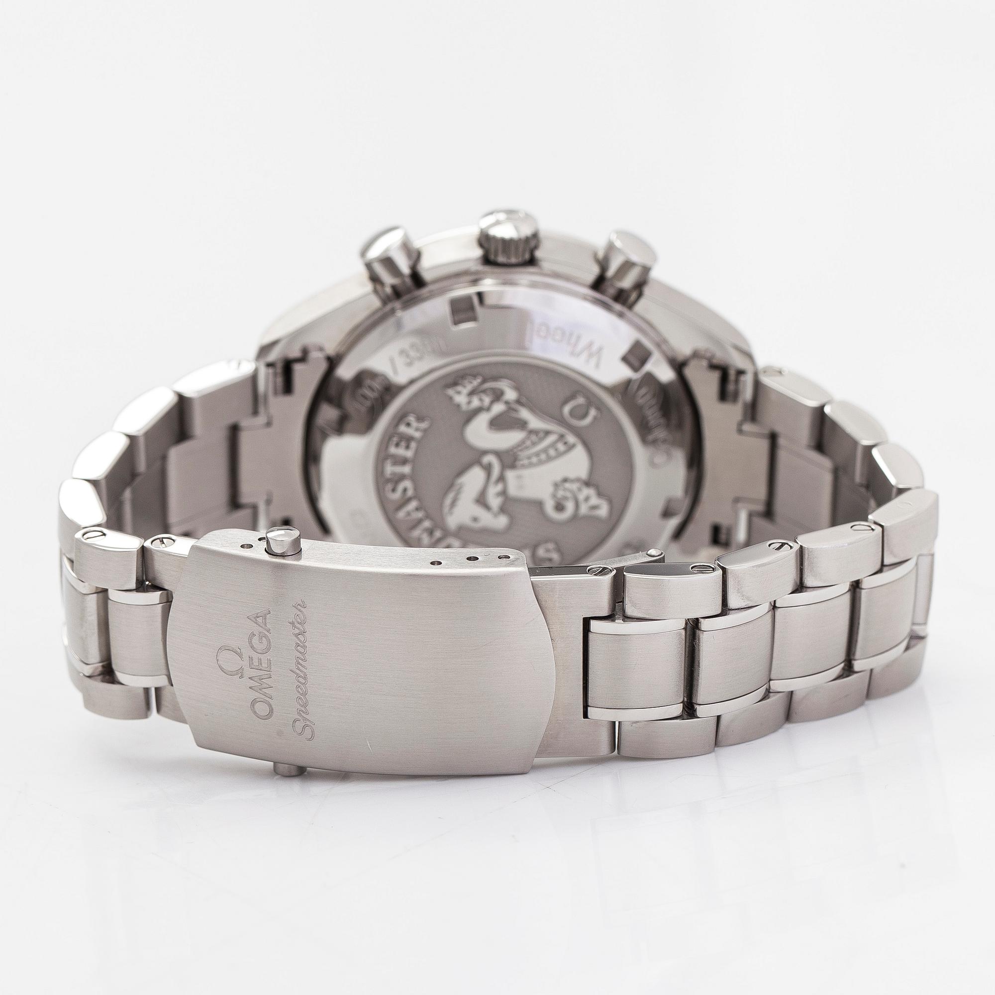 Omega, Speedmaster, Racing, chronograph, wristwatch, 40 mm.