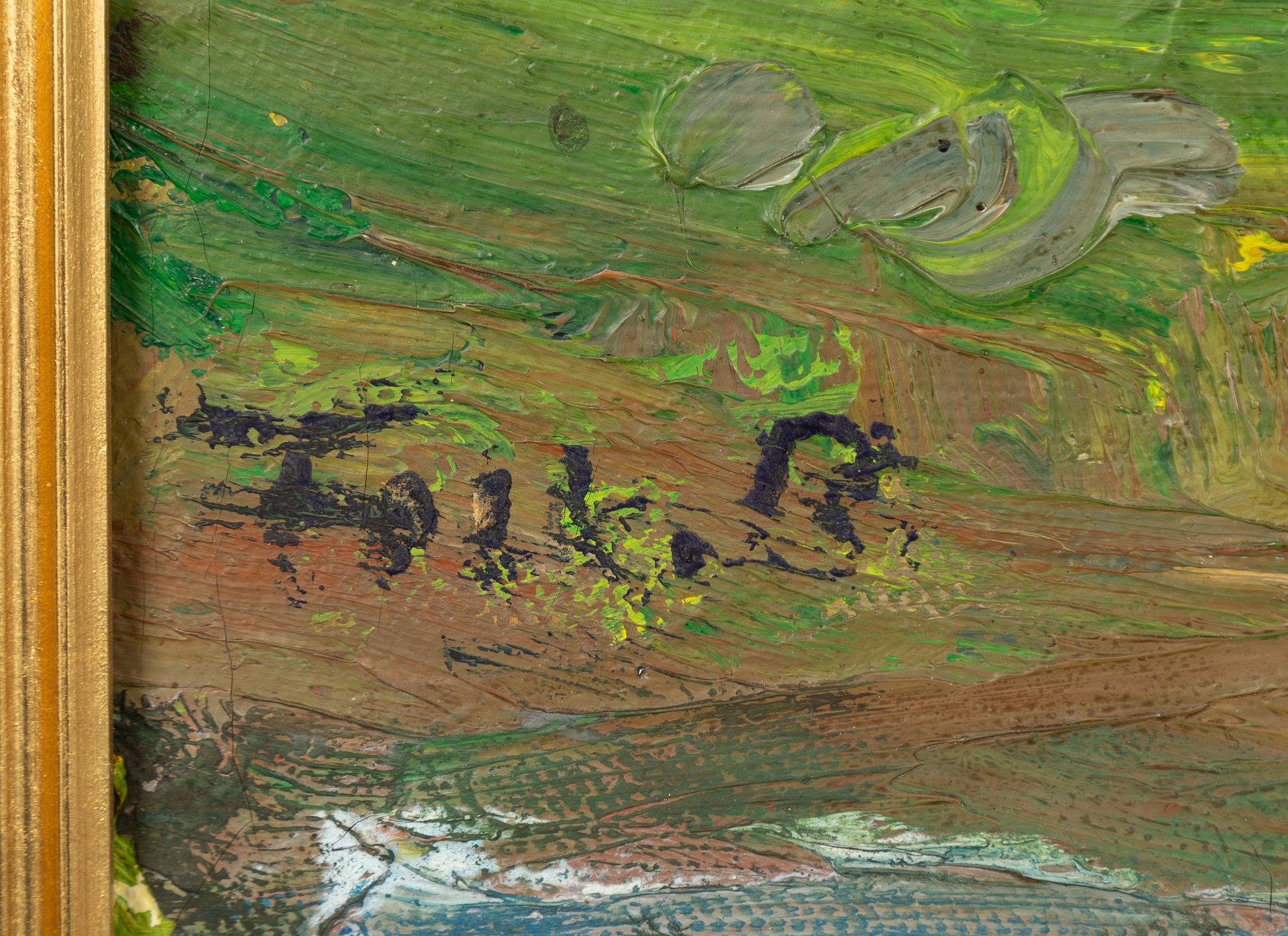 Folke Persson, Kustvik with figures.