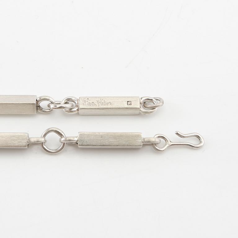 Wiwen Nilsson, silver link bracelet, Lund 1941.