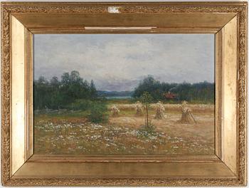 SEVERIN NILSON, olja på duk, signerad.