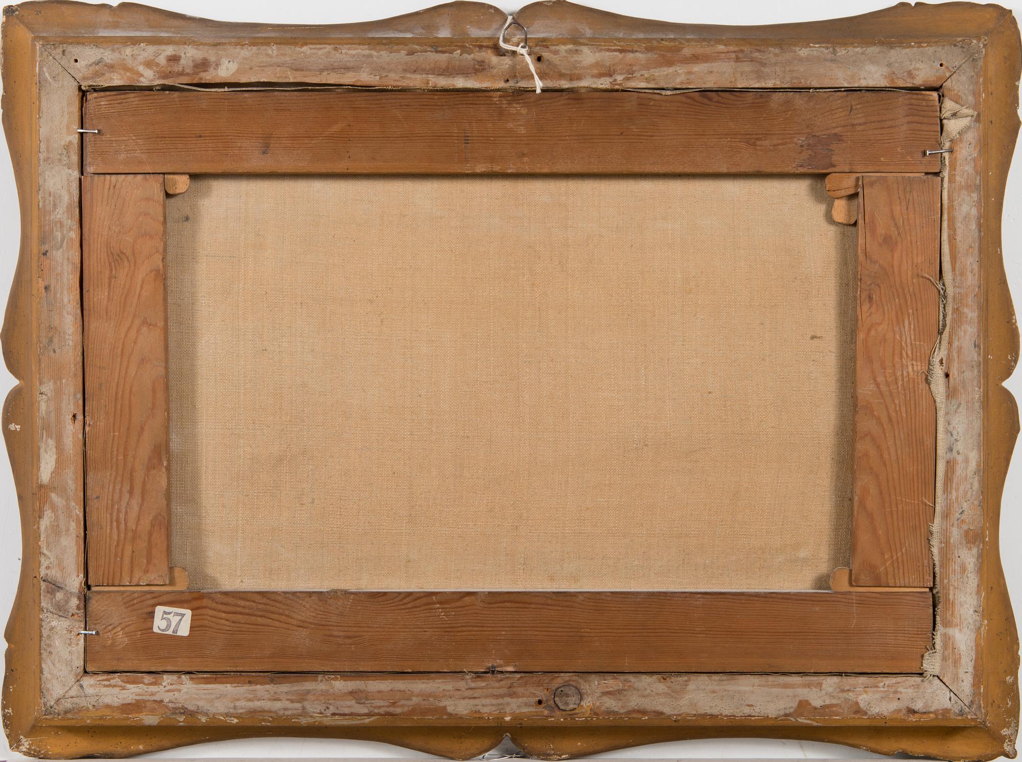 Sofia Nordström, öljy kankaalle.