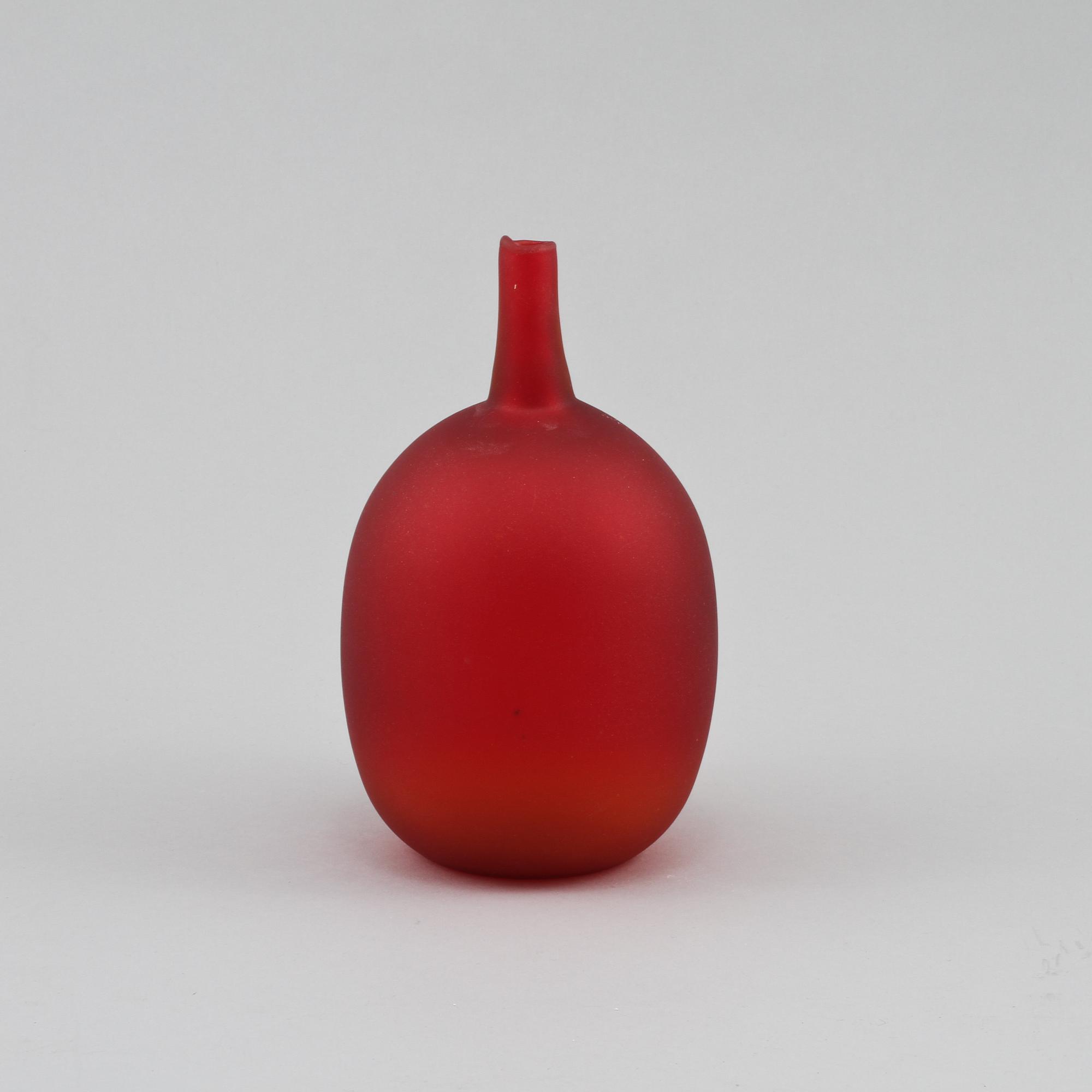 VAS, glas, Oiva Toikka, Nuutajärvi, Finland, 1900-talets andra hälft.