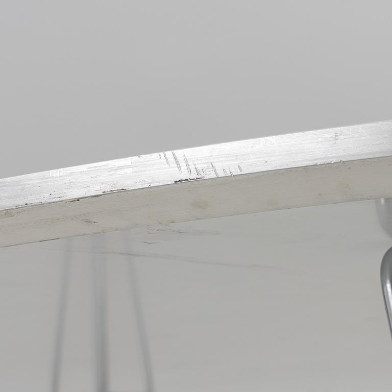 Bruno Mathsson, & Piet Hein, a dining table, 'Superellipse', Fritz Hansen, Denmark, 1996.
