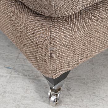 Fåtöljer med fotpallar, ett par, JIO möbler.